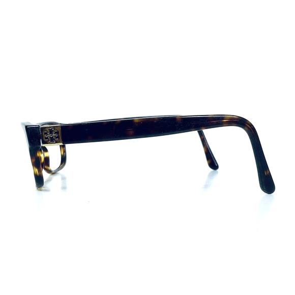 Tory Burch Tortoise Wayfarer Rectangular Glasses - Picture 3 of 12
